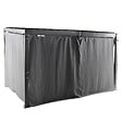 HESPERIDE - Pergola bioclimatique Avila Graphite 4 x 3 m - Hespéride - vignette