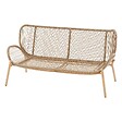 HESPERIDE - Salon de jardin "Meloane" taupe 5 places en polyester et acier - vignette