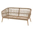 HESPERIDE - Salon de jardin "Orissa" Taupe 5 places en polyester et acier - vignette