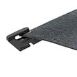 HESPERIDE - Parasol déporté rectangulaire multi-toile "Melhia" anthracite 4x3m - vignette