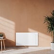 BESTHERM - Radiateur électrique fixe à inertie sèche céramique - BESTHERM - SPARK 1500W - horizontal blanc - NF - vignette