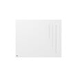 BESTHERM - Radiateur électrique fixe à inertie sèche céramique - BESTHERM - SPARK 1000W - horizontal blanc - NF - vignette