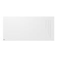 BESTHERM - Radiateur électrique fixe à inertie sèche céramique - BESTHERM - SPARK 2000W - horizontal blanc - NF - vignette