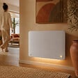 BESTHERM - Radiateur électrique fixe à inertie sèche céramique - BESTHERM - STELLINA 1000W - Détecteur de présence - Lumineux - NF - vignette