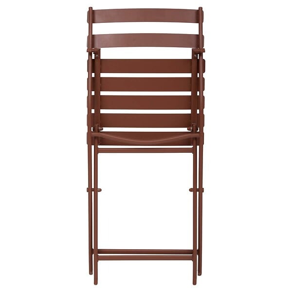 HESPERIDE - Chaise de jardin Greensboro pliable acajou - large