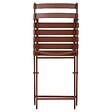 HESPERIDE - Chaise de jardin Greensboro pliable acajou - vignette