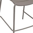 HESPERIDE - Chaise haute de jardin Alegoria empilable café - vignette