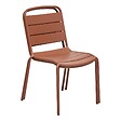 HESPERIDE - Chaise de jardin empilable Alegoria acajou - vignette