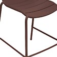 HESPERIDE - Chaise haute de jardin Alegoria empilable acajou - vignette