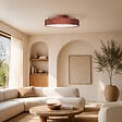 THOMSON - Ventilateur de plafond avec lumière THOMSON MIRA avec 7 pales, diamètre de 50 cm et télécommande incluse - vignette