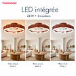 THOMSON - Ventilateur de plafond avec lumière THOMSON MIRA avec 7 pales, diamètre de 50 cm et télécommande incluse - vignette