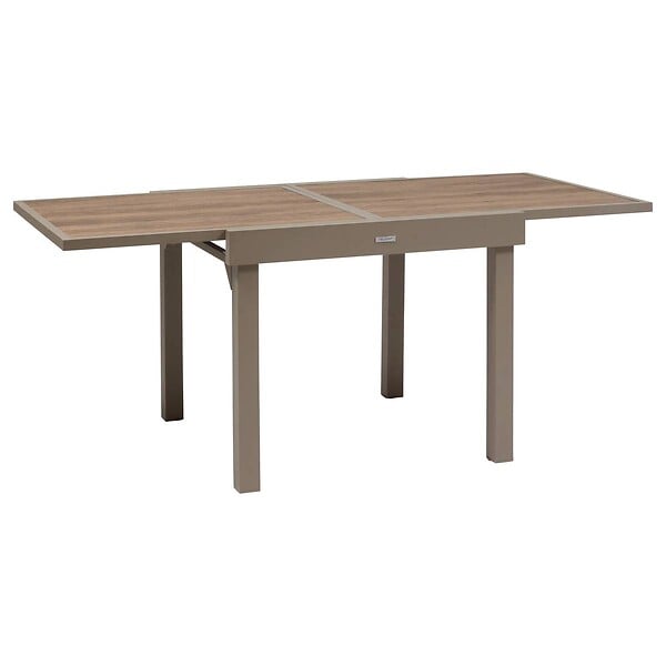 HESPERIDE - Table de jardin 8 places Piazza extensible café - large