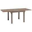 HESPERIDE - Table de jardin 8 places Piazza extensible café - vignette