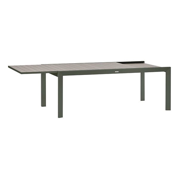 HESPERIDE - Table de jardin 12 places Evasion extensible lin laurier - large