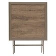 HESPERIDE - Table de jardin 2 places Azua pliable café 71x71cm - vignette