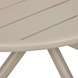 HESPERIDE - Table de jardin 4 places Nebullia D105cm argile - vignette
