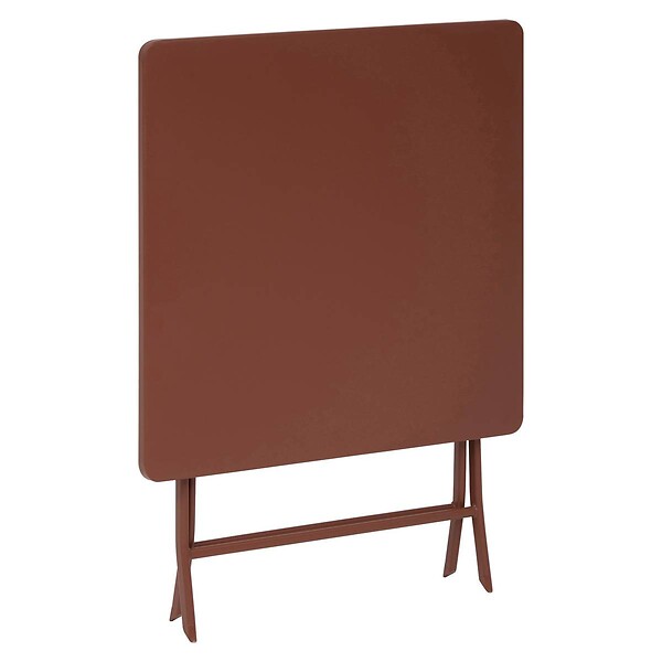 HESPERIDE - Table de jardin Greensboro 2 places pliable 70x70cm acajou - large