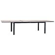 HESPERIDE - Table de jardin 12 places Evasion extensible honey graphite - vignette