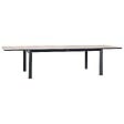 HESPERIDE - Table de jardin 12 places Evasion extensible honey graphite - vignette
