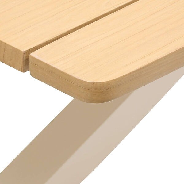 HESPERIDE - Table de jardin 10 places Oraclion marron - large