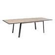 HESPERIDE - Table de jardin 10 places Pavane extensible gris graphite - vignette