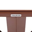 HESPERIDE - Table de jardin 6 places Oryon D130cm acajou - vignette