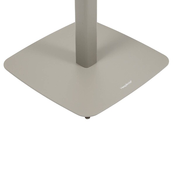 HESPERIDE - Table haute de jardin 2 places Alegoria 70x70cm café - large