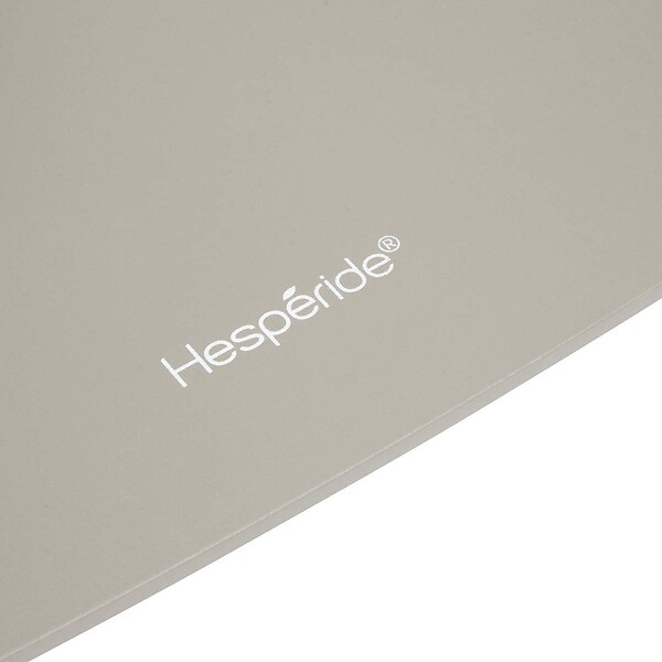 HESPERIDE - Table haute de jardin 2 places Alegoria 70x70cm café - large
