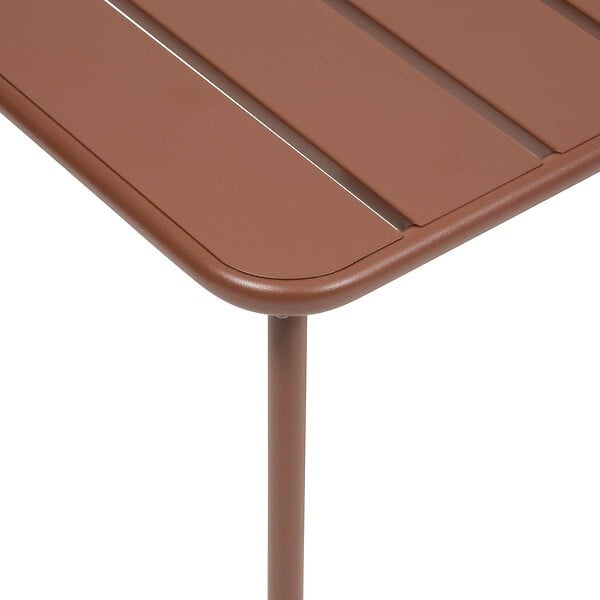 HESPERIDE - Table basse de jardin Phuket 45x45cm acajou - large