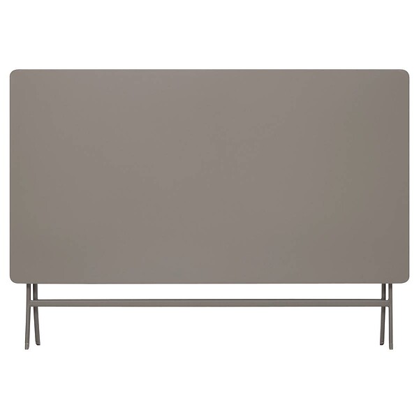 HESPERIDE - Table de jardin Greensboro 6 places pliable café 150x80cm - large