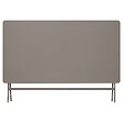 HESPERIDE - Table de jardin Greensboro 6 places pliable café 150x80cm - vignette