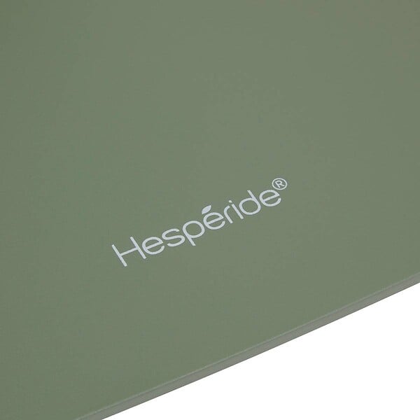 HESPERIDE - Table haute de jardin 2 places Alegoria 70x70cm vert laurier - large