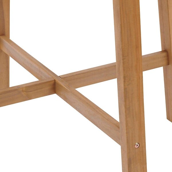 HESPERIDE - Table haute de jardin "Tiwi" 4 places en acacia - large