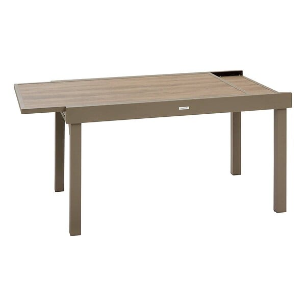 HESPERIDE - Table de jardin 10 places Piazza extensible café - large