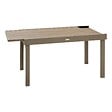 HESPERIDE - Table de jardin 10 places Piazza extensible café - vignette