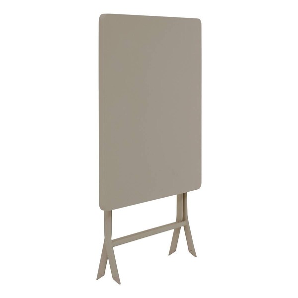 HESPERIDE - Table de jardin Greensboro 2 places pliable café 70x70cm - large