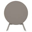 HESPERIDE - Table de jardin pliante ronde "Greensboro" café 4 places en acier - vignette