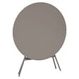 HESPERIDE - Table de jardin pliante ronde "Greensboro" café 4 places en acier - vignette