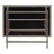 HESPERIDE - Table de jardin 4 places Azua pliable café 110x71cm - vignette