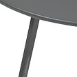 HESPERIDE - Table d'appoint de jardin Saona D90cm gris graphite - vignette