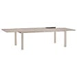 HESPERIDE - Table de jardin 12 places Evasion extensible lin argile - vignette