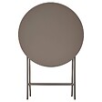 HESPERIDE - Table de jardin Greensboro 2 places pliable café D40cm - vignette