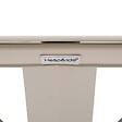 HESPERIDE - Table de jardin 6 places Oryon D130cm argile - vignette