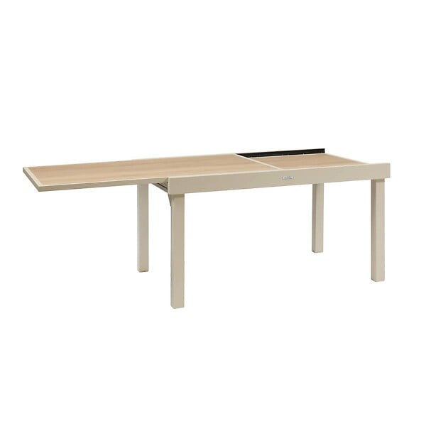 HESPERIDE - Table de jardin 10 places Piazza extensible argile - large