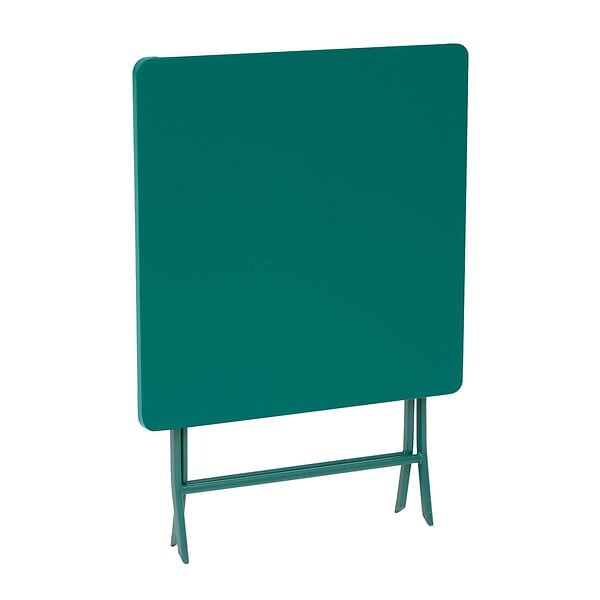 HESPERIDE - Table de jardin 2 places Greensboro pliable 70x70cm vert opale - large