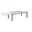 HESPERIDE - Table de jardin 12 places Luzane extensible argile - vignette
