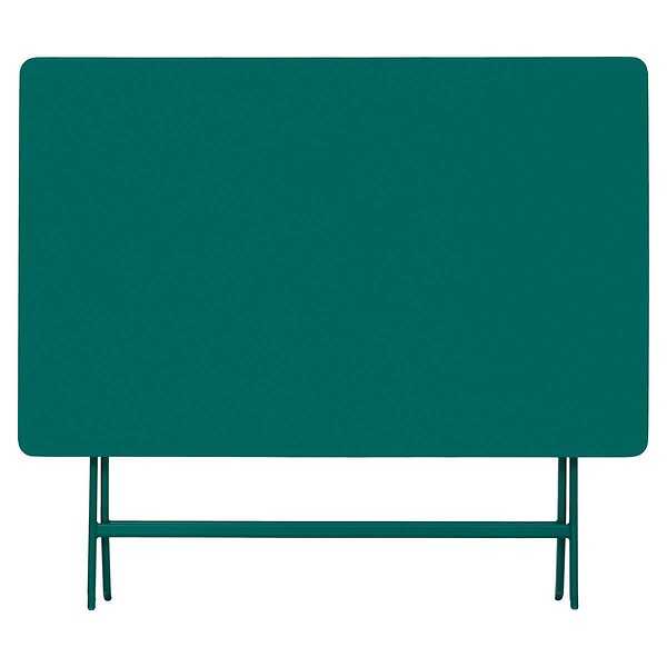 HESPERIDE - Table de jardin 4 places Greensboro pliables 110x70cm vert opale - large