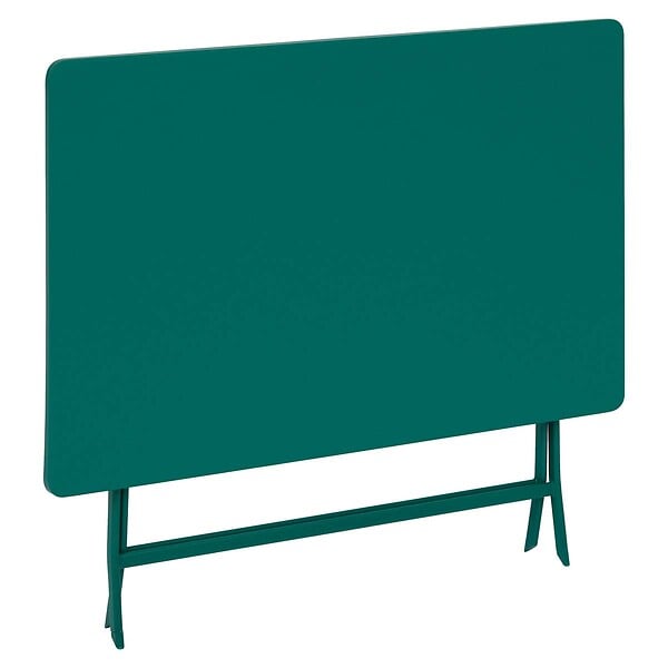 HESPERIDE - Table de jardin 4 places Greensboro pliables 110x70cm vert opale - large