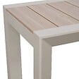 HESPERIDE - Table de jardin 2 places Evasion beige lin - vignette