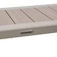 HESPERIDE - Table de jardin 2 places Evasion beige lin - vignette